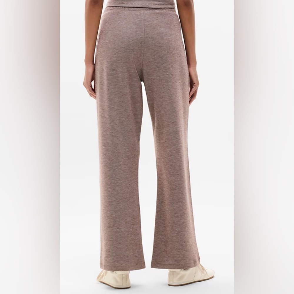 Athleta Sunday Rib High-Rise Pant Chocolate Brown Medium NWOT